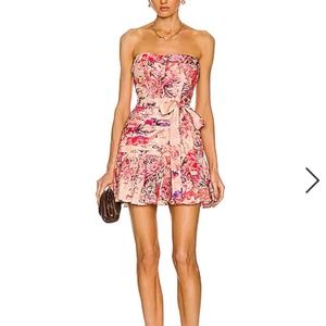 Hemant & Nandita Leah Strapless Mini Dress - NEW